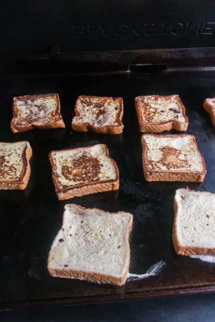 blackstone griddle with texas toast