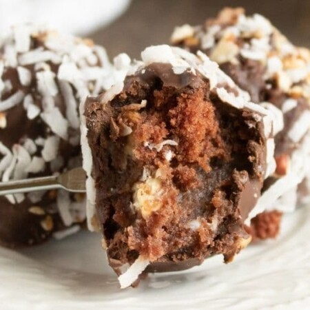 german chocolate cake balls recipe