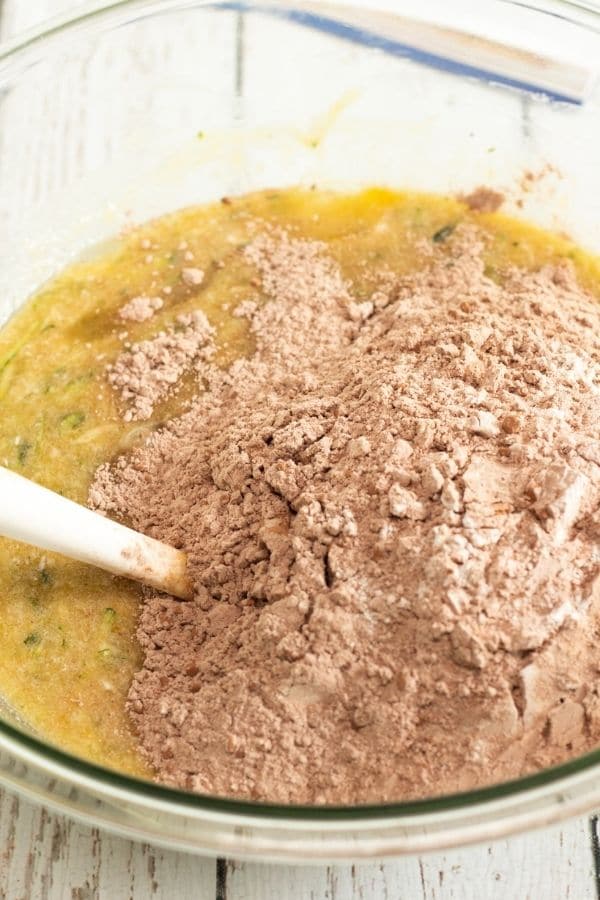 cupcake batter in a bowl