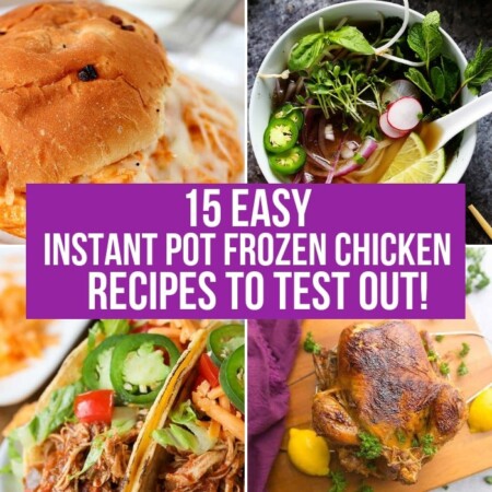 instant pot frozen chicken