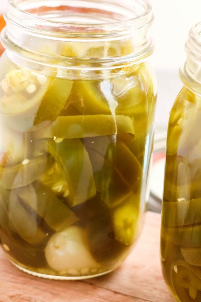 pickling jalapenosin a jar