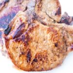 pork chops on plate