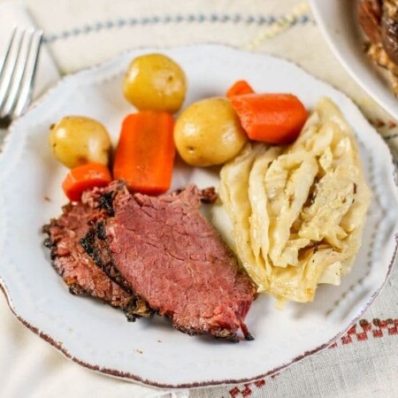 Ninja Foodi Corned Beef and Cabbage