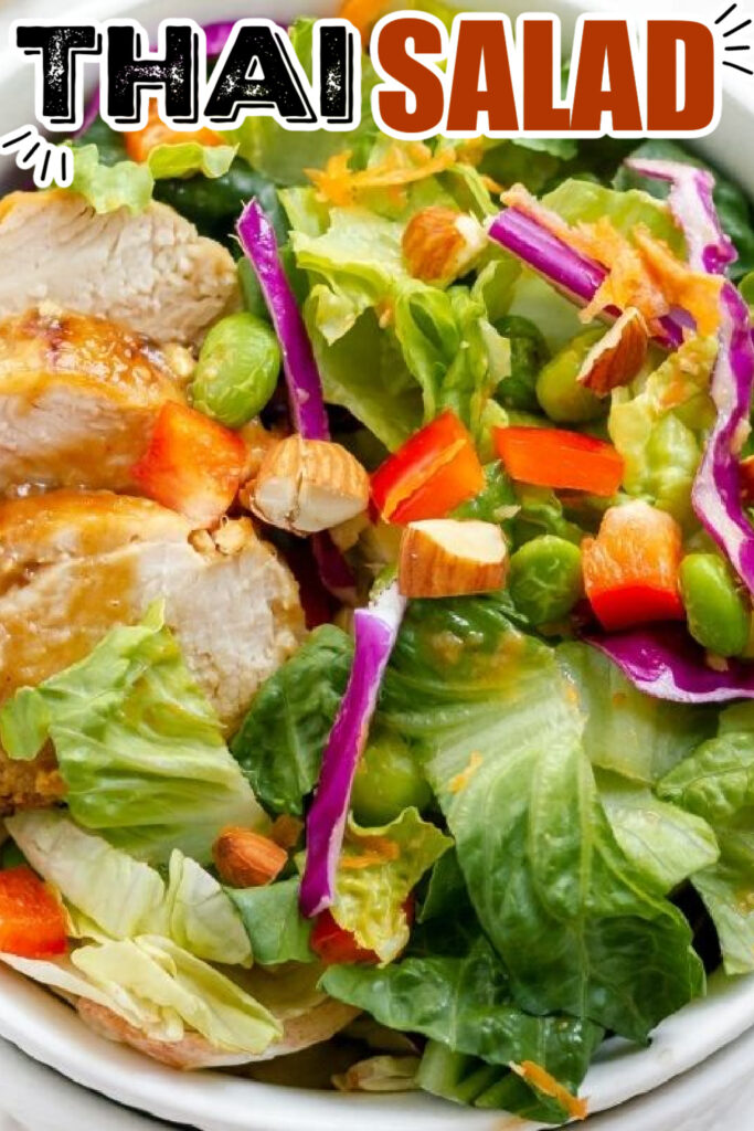 Thai chicken salad